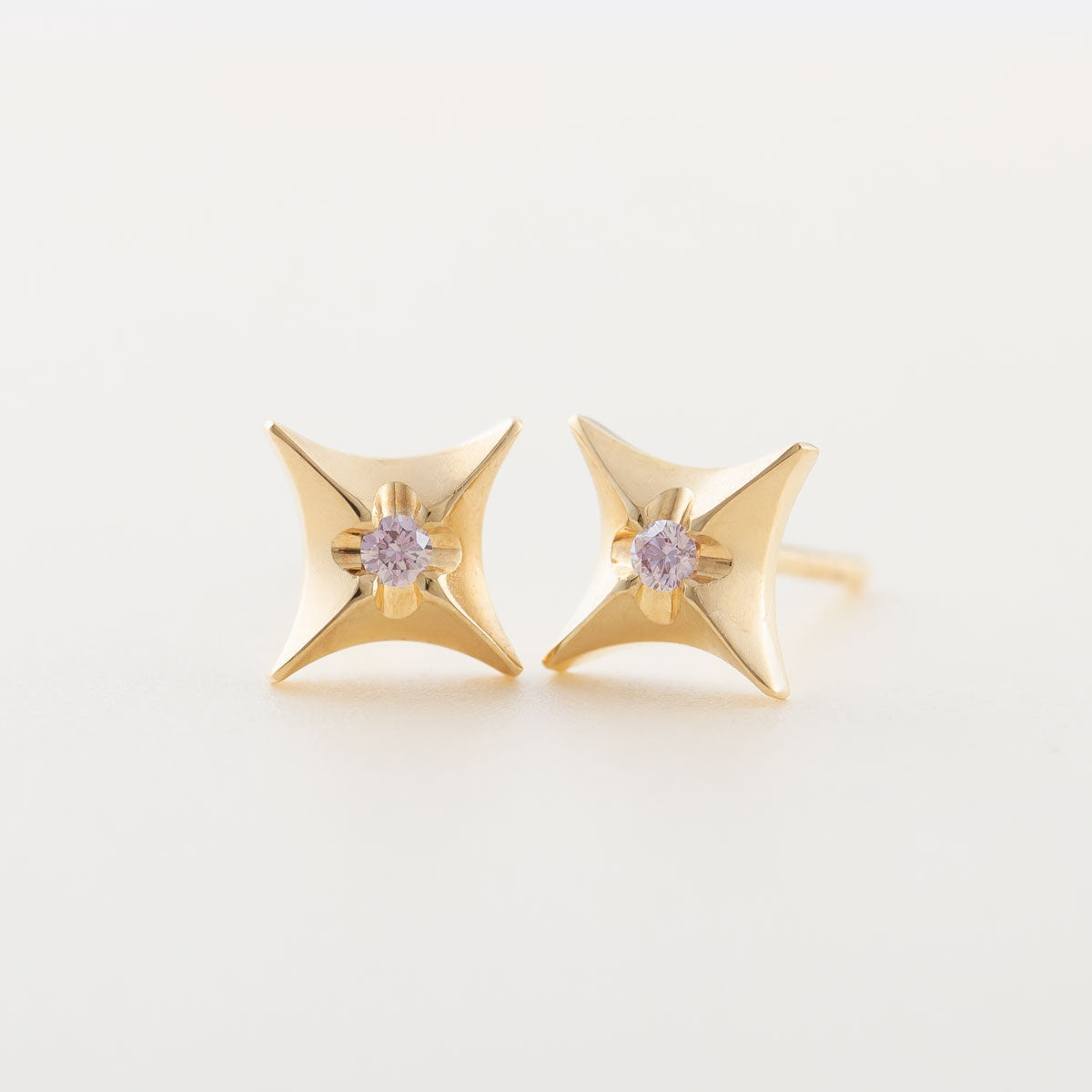 Pink Diamond North Star Studs – Jewels of the Kimberley