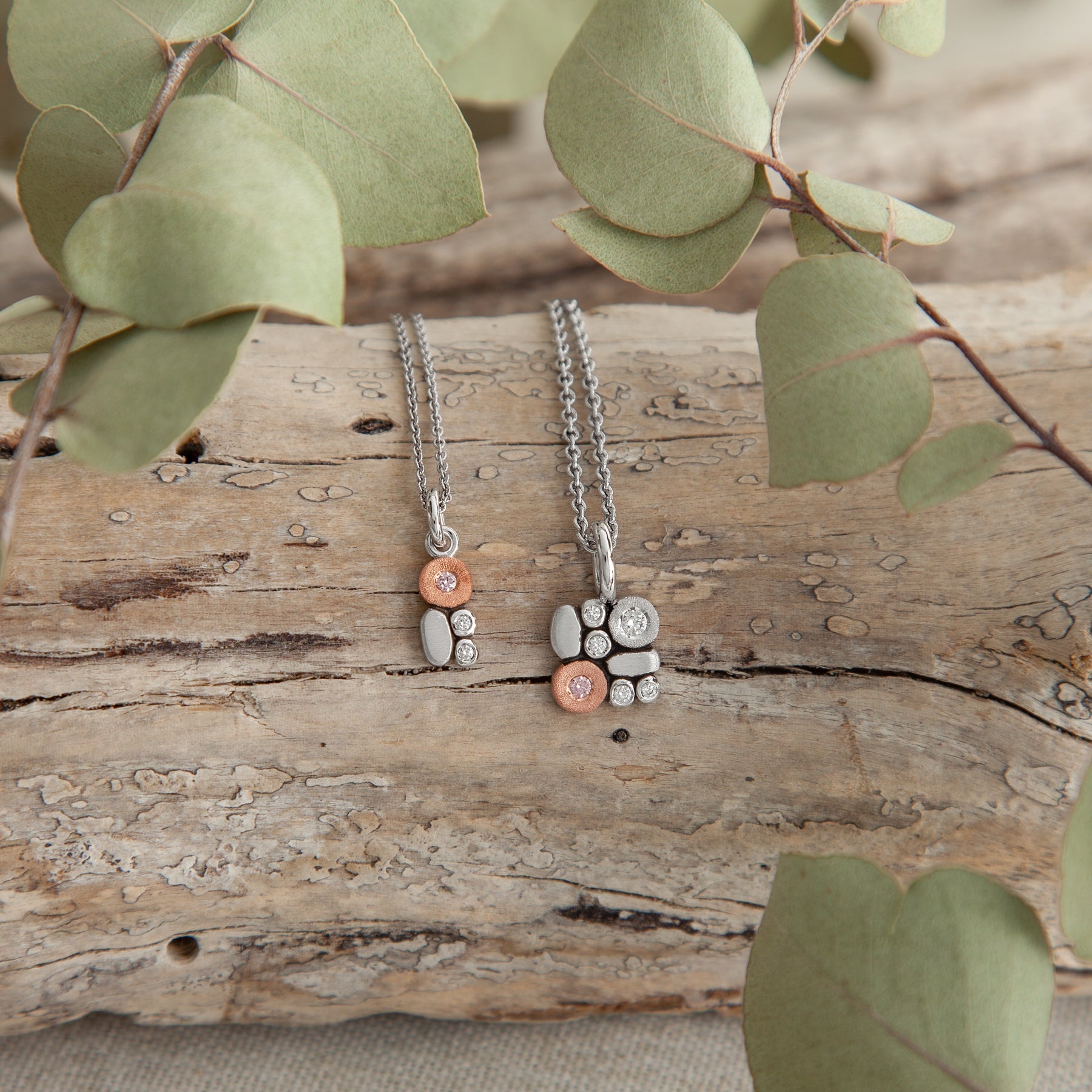 Pink Diamond Pebble Suite
