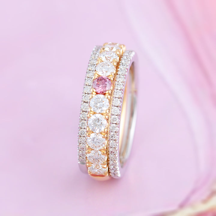 Florence Pink Diamond Ring