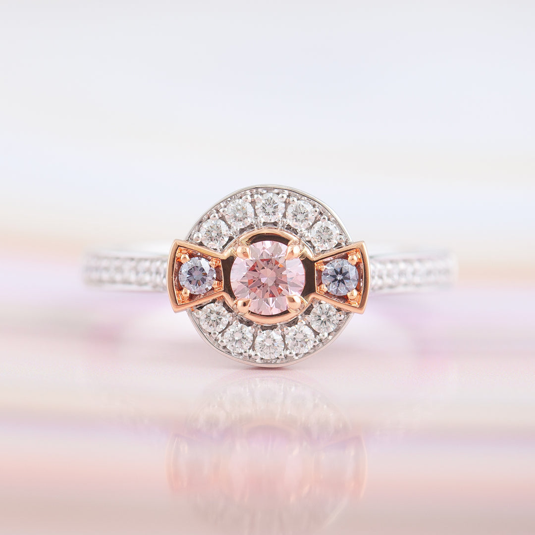 Penny Pink Diamond Ring