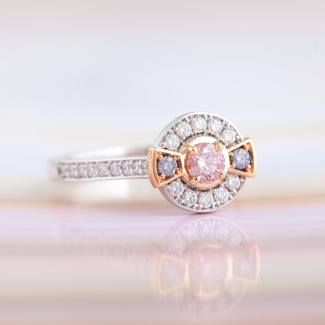 Penny Pink Diamond Ring