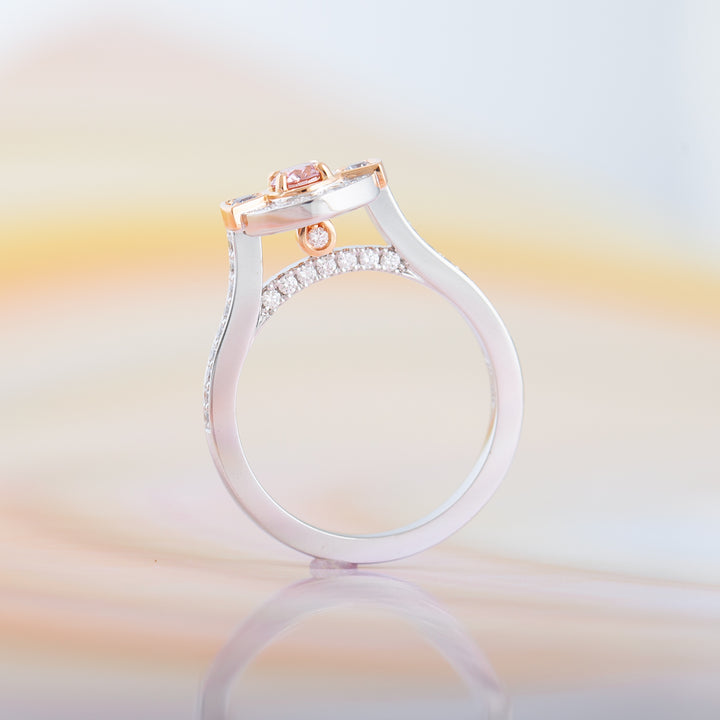 Penny Pink Diamond Ring