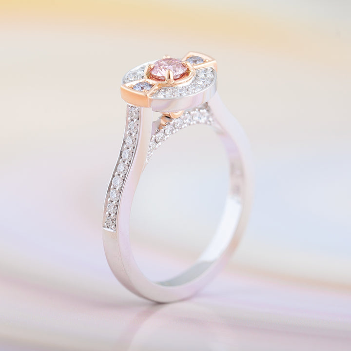 Penny Pink Diamond Ring