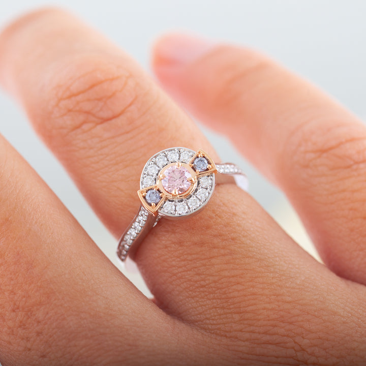 Penny Pink Diamond Ring