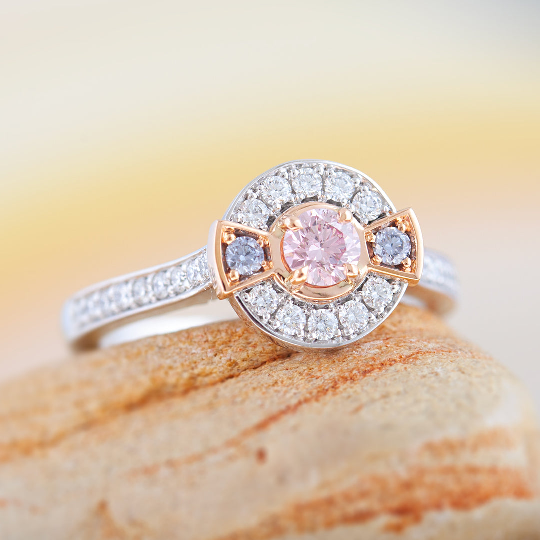 Penny Pink Diamond Ring