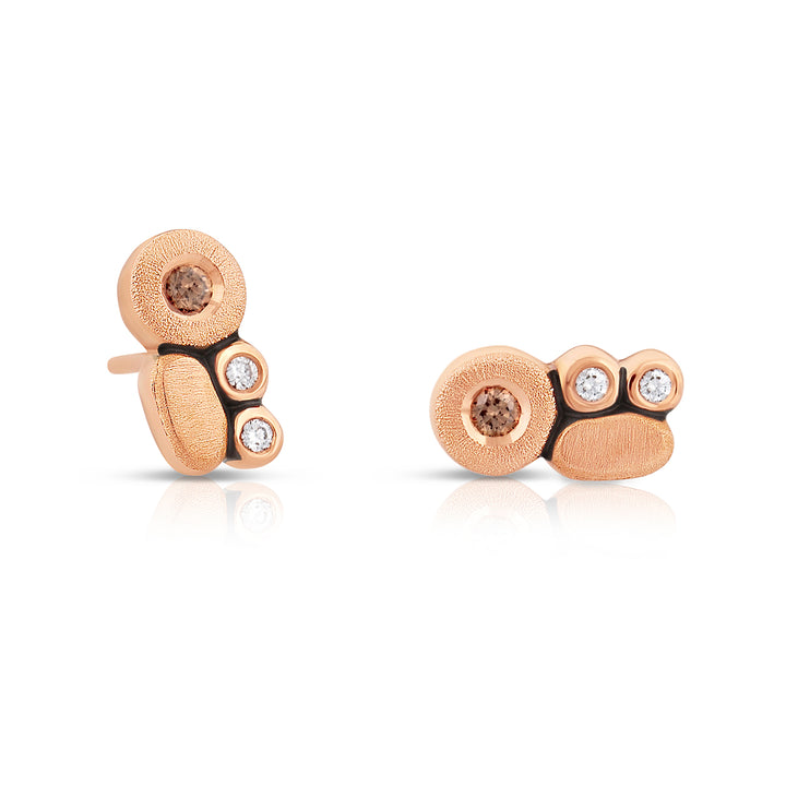 Pebble Stud Earrings Petite