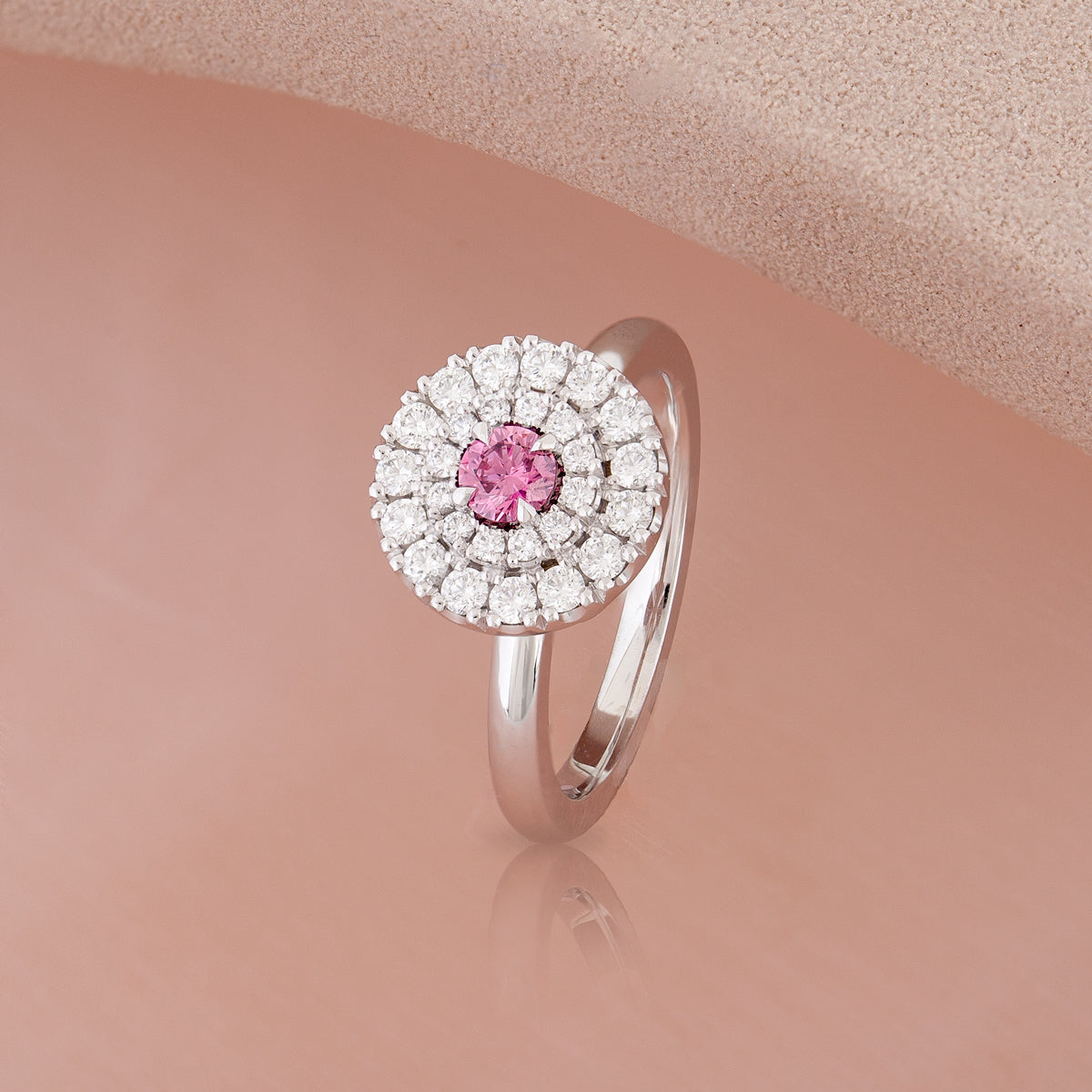 Linneys Australian Pink Diamond Ring Blush Macy Ring – Pink