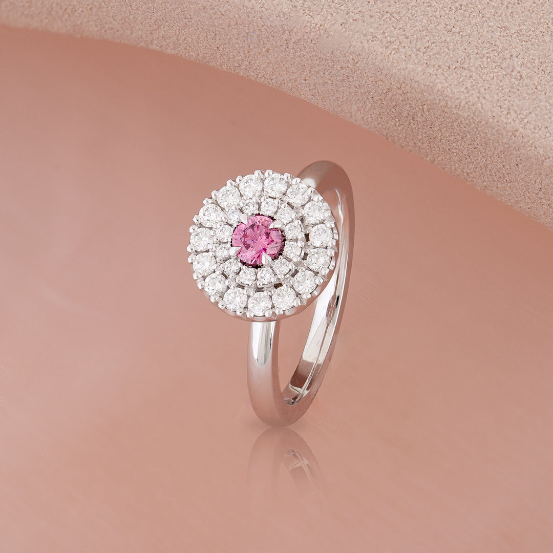 Amira Pink Diamond Ring