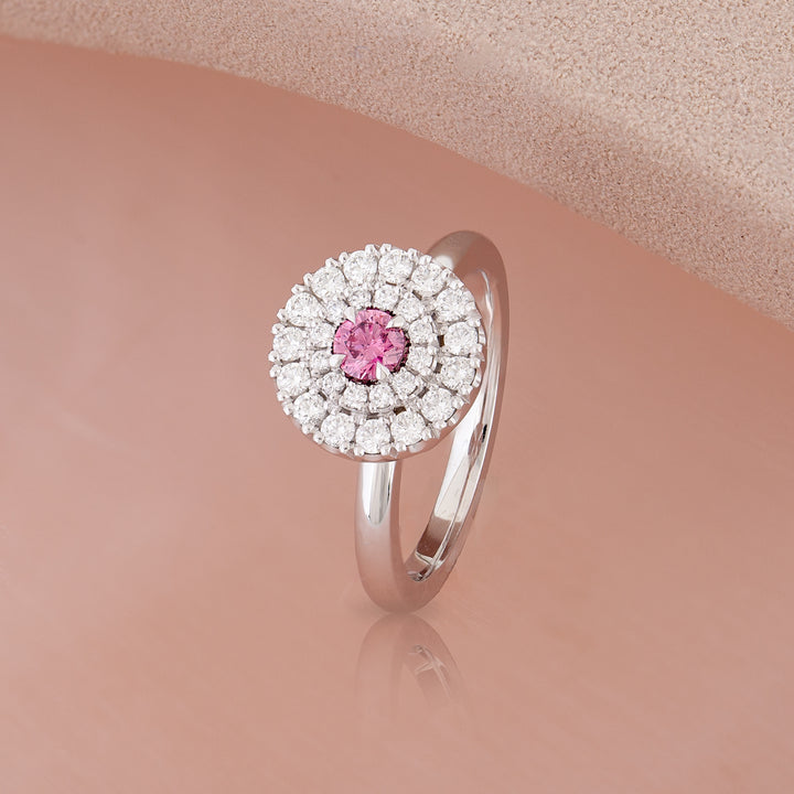 Amira Pink Diamond Ring