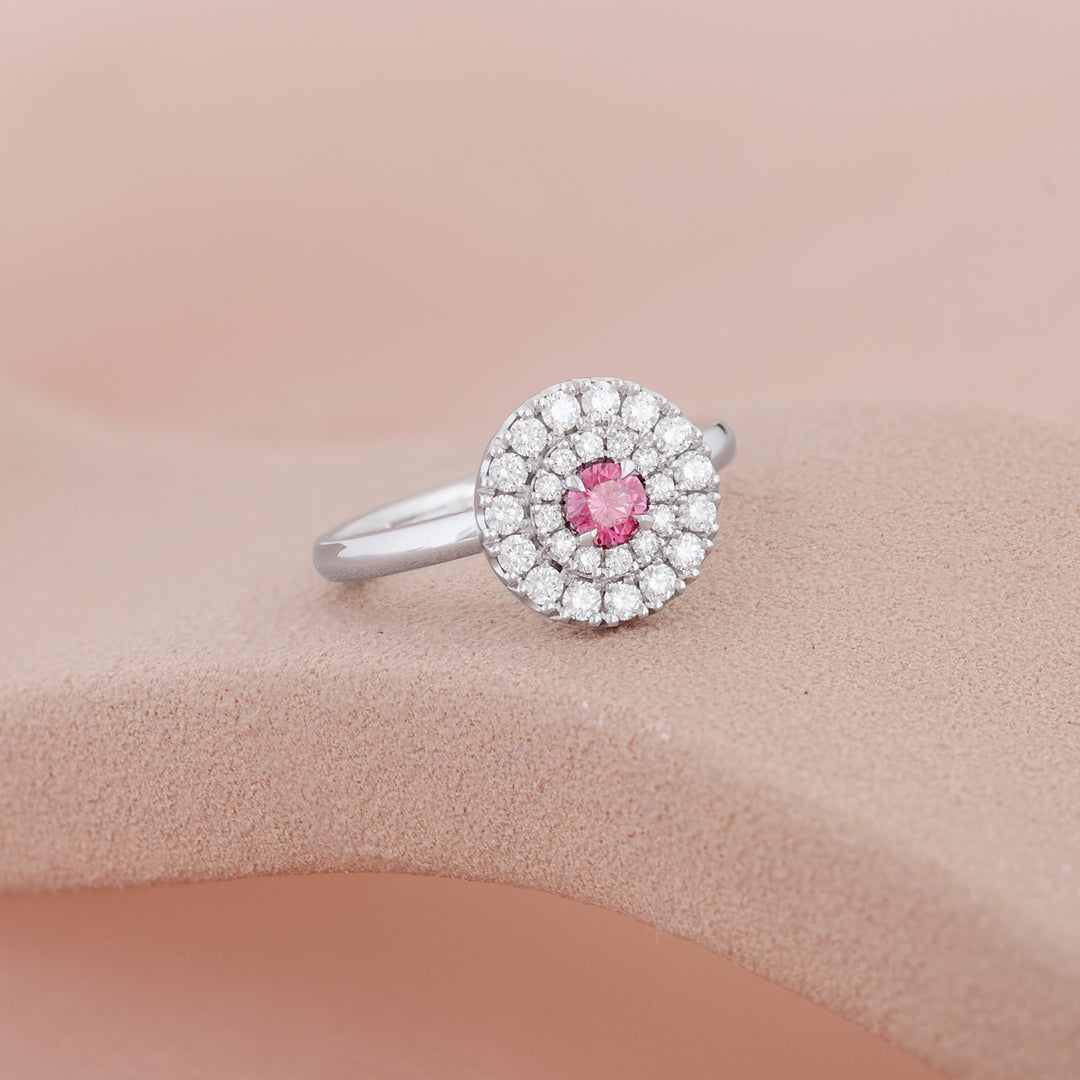 Amira Pink Diamond Ring