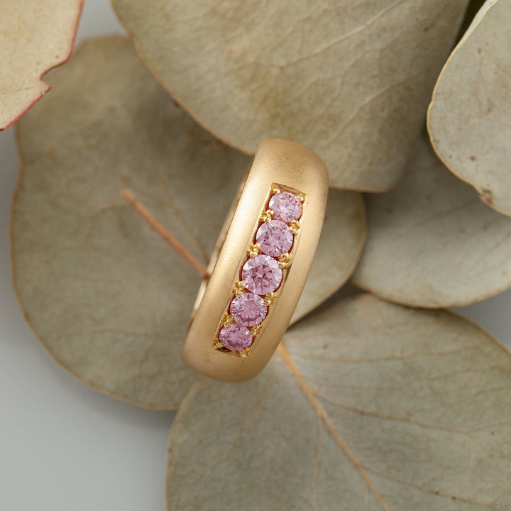 Audrey Pink Diamond Ring