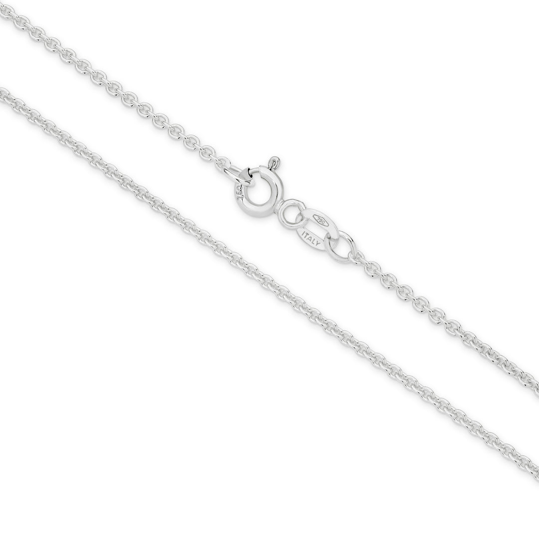 Sterling Silver Gold Plated Trace Chain 1.6mm