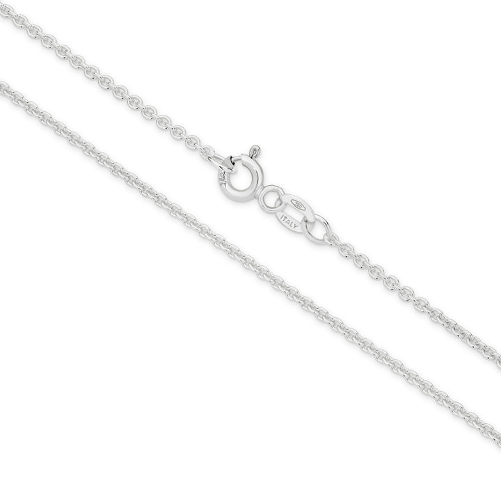 Sterling Silver Gold Plated Lite Trace chain 1.1mm