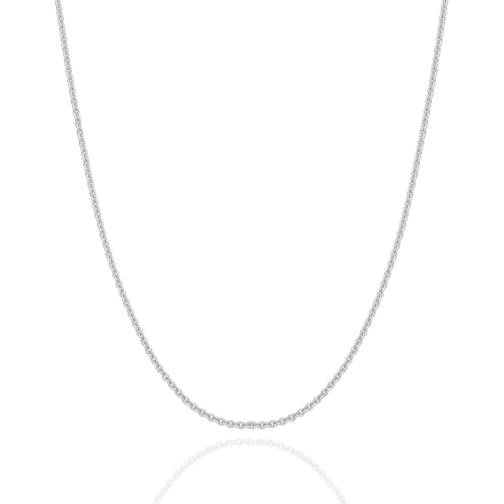 Sterling Silver Gold Plated Lite Trace chain 1.1mm