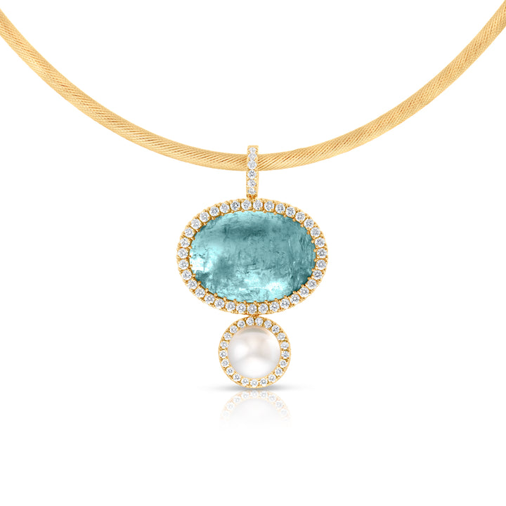 Lagoon Halo Pendant