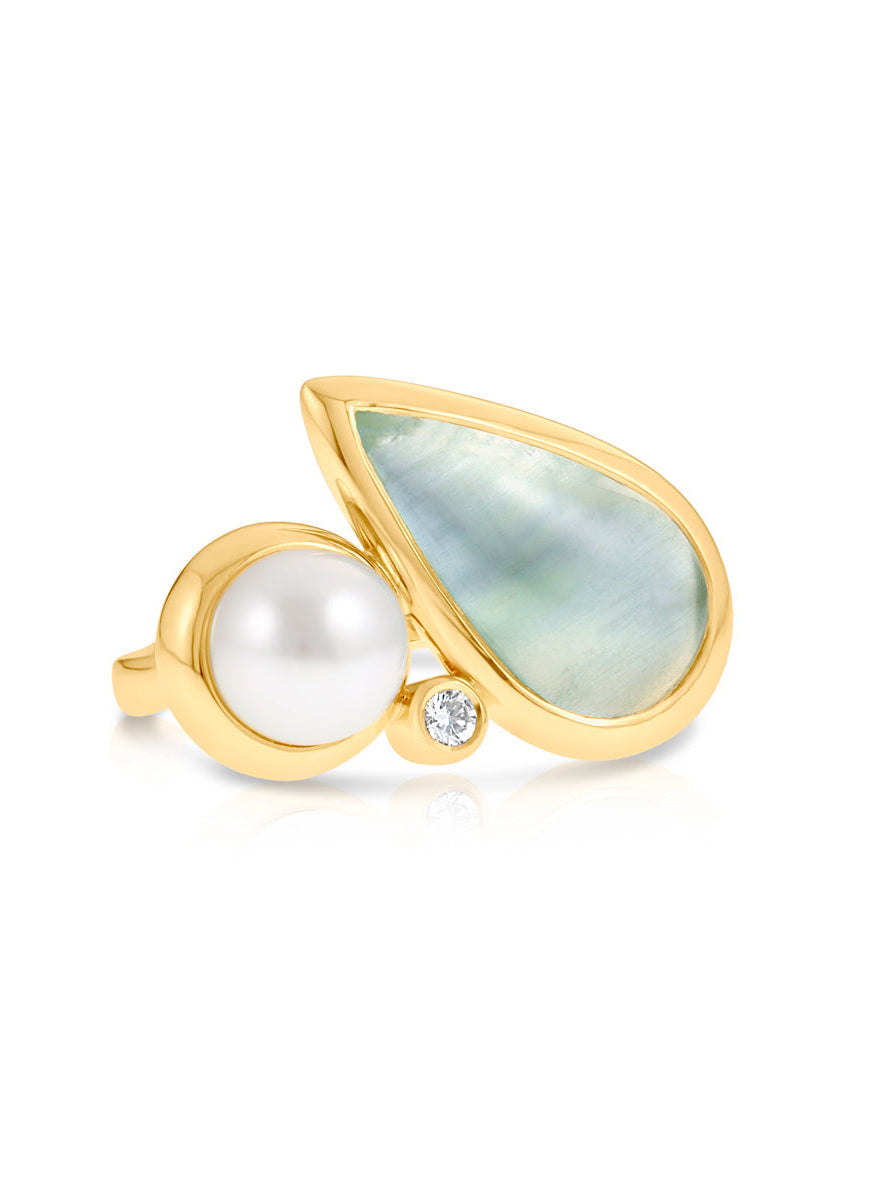 Lagoon Ring Teardrop