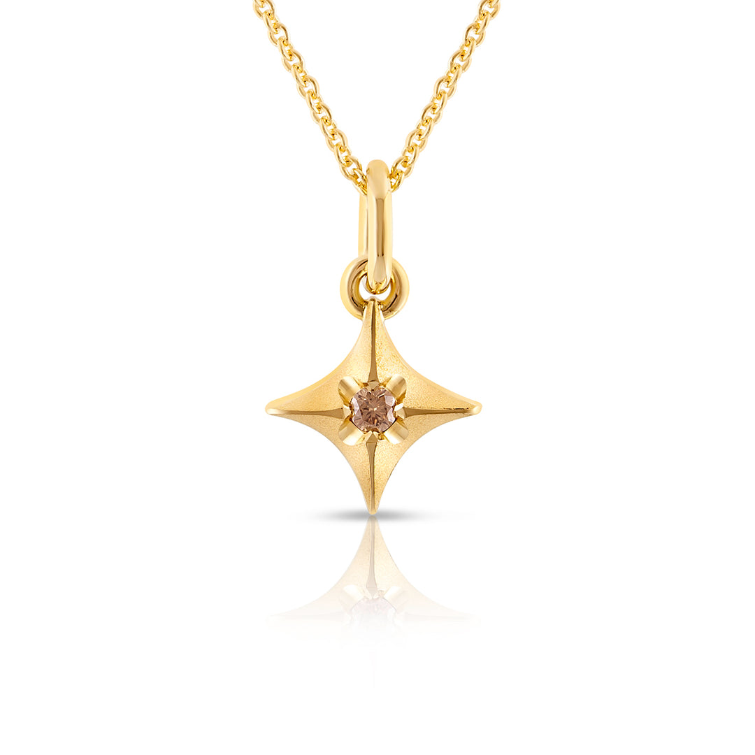 North Star Diamond Pendant