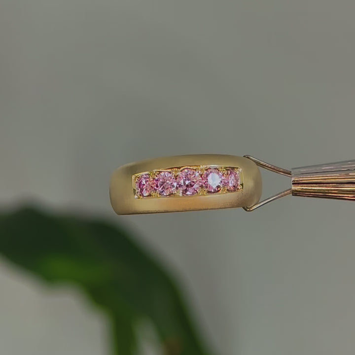 Audrey Pink Diamond Ring