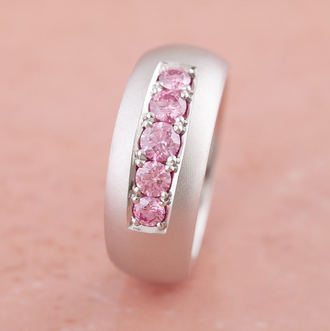 Audrey Pink Diamond Ring
