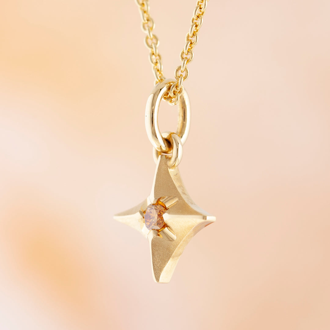 North Star Diamond Pendant