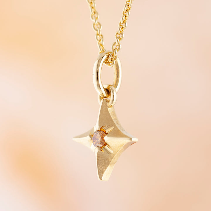 North Star Diamond Pendant