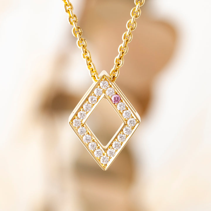 Diamond Kite Pendant