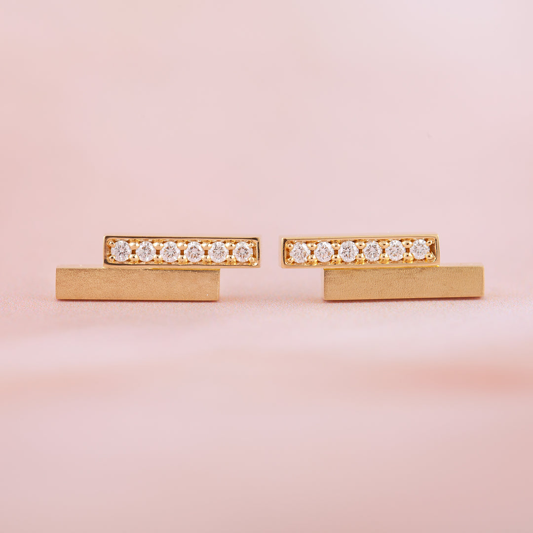 Twin Bar Earrings