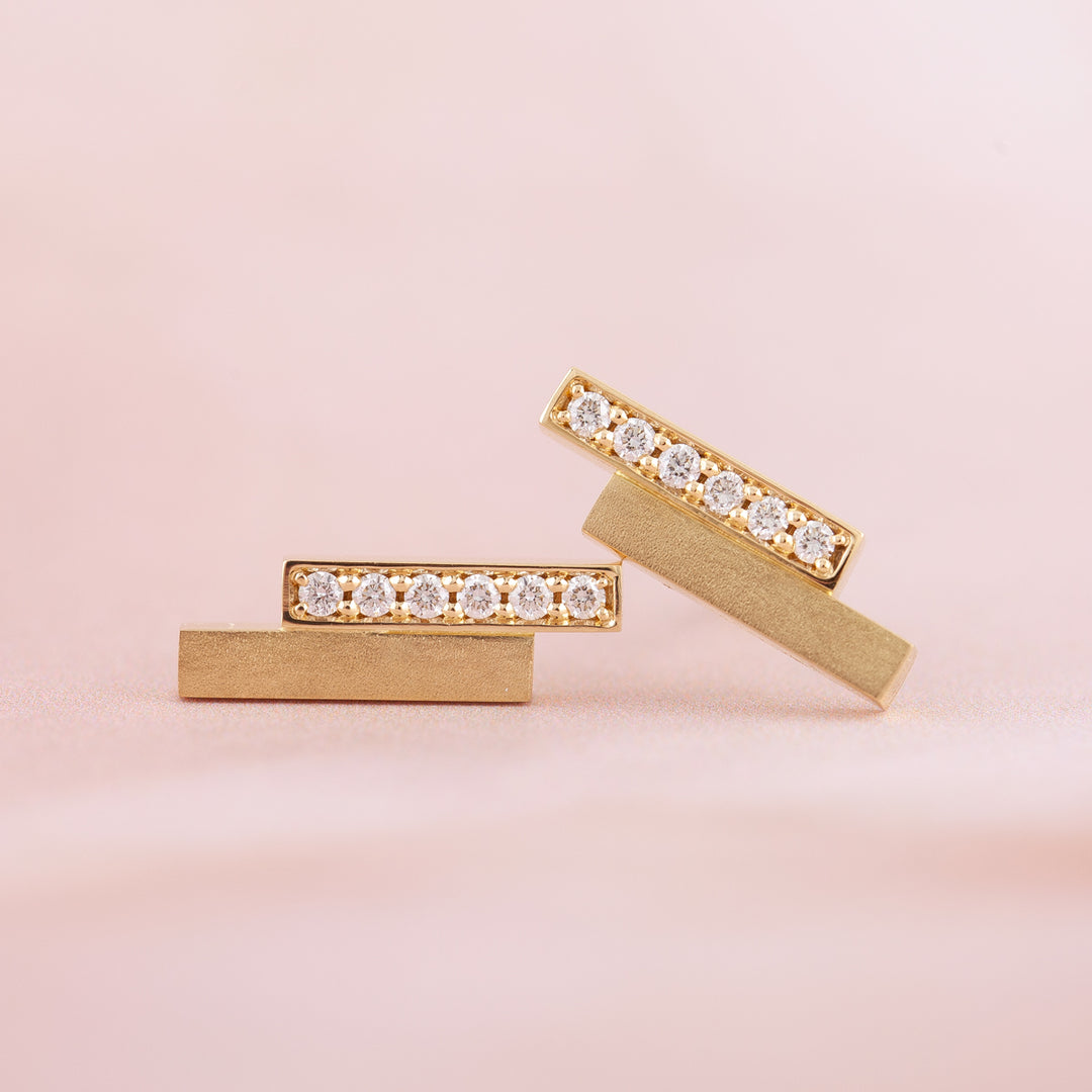 Twin Bar Earrings