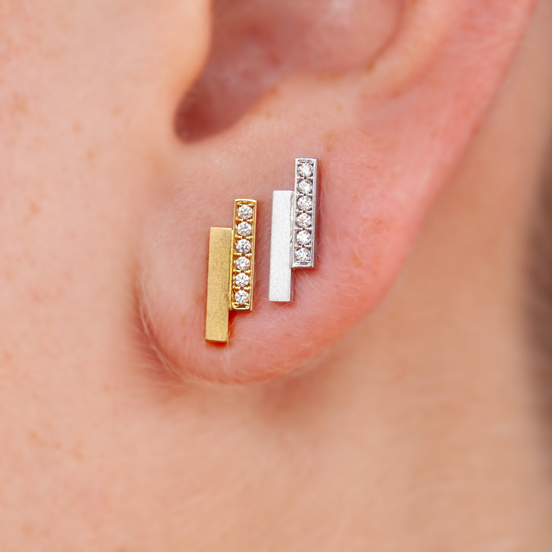 Twin Bar Earrings